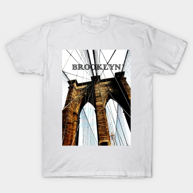 Brooklyn Bridge T-Shirt by CANJ72